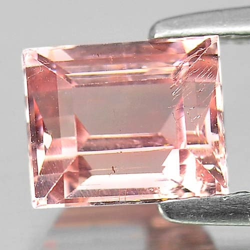 Natural Pink Tourmaline Gemstones 1.69 Ct. Baguette Shape 7.1 x 5.8 Mm.: Product ID: 807239947 Product Name: Natural Tourmaline Weight: 1.69 CT. Size: 7.1 x 5.8 x 4.7 MM. Shape: Baguette Color: Pink Clarity:SI Luster: Good Gems Origin: Nigeria Treatment: Unheated Crystal S