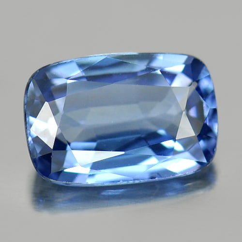 Natural Blue Tanzanite Gemstones 1.13 Ct. Cushion Shape 7.8 x 5.2 Mm. (1 of 3)