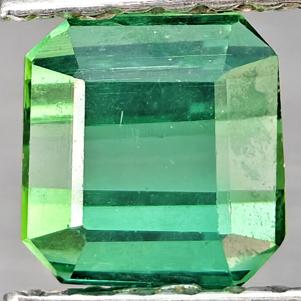 Natural Green Tourmaline Gemstones 1.09 Ct. Octagon Shape 5.5 x 5.2 Mm.: Product ID: 807251088 Product Name: Natural Tourmaline Weight: 1.09 CT. Size: 5.5 x 5.2 x 4.4 MM. Shape: Octagon Color: Green Clarity:SI1 Luster: Good Gems Origin: Nigeria Treatment: Unheated Crystal 