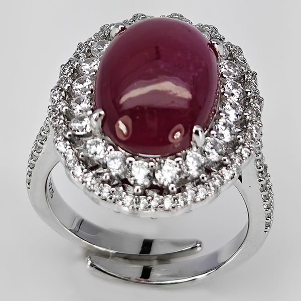 Natural Red Ruby Gemstones with 925 Sterling Silver Ring Jewelry 6.85 Grams Size 7: Product ID: 808500320 Product Type: 925 Sterling Silver Fine Jewelry Jewelry Weight: 6.85 Grams. Gemstones Color: Red Metal: Solid Silver 92.5%. Gemstone Detail: Ruby At Your Service: At Treasure of G