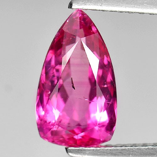 Natural Purplish Pink Tourmaline Gemstones 2.23 Ct. Pear Shape 11.3 x 6.7 Mm. (1 of 3)