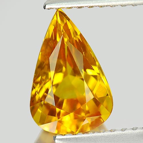 Natural Yellow Sapphire Gemstones 2.03 Ct. Pear Shape 9.9 x 6.5 Mm.: Product ID: 806156654 Product Name: Natural Yellow Sapphire Weight: 2.03 CT. Size: 9.9 x 6.5 x 4.7 MM. Shape: Pear Color: Yellow Clarity:VS Luster: Very Good Gems Origin: Sri - Lanka Treatment: Heated