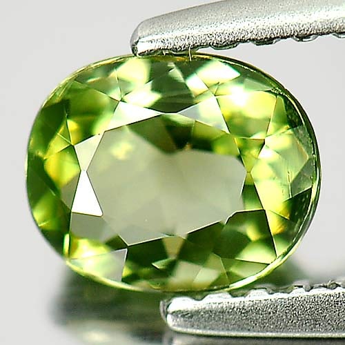 Natural Green Tourmaline Gemstones 0.80 Ct. Oval Shape 6.2 x 5.1 Mm.: Product ID: 807246726 Product Name: Natural Tourmaline Weight: 0.80 CT. Size: 6.2 x 5.1 x 3.6 MM. Shape: Oval Color: Green Clarity:VSI Luster: Good Gems Origin: Nigeria Treatment: Unheated Crystal Str
