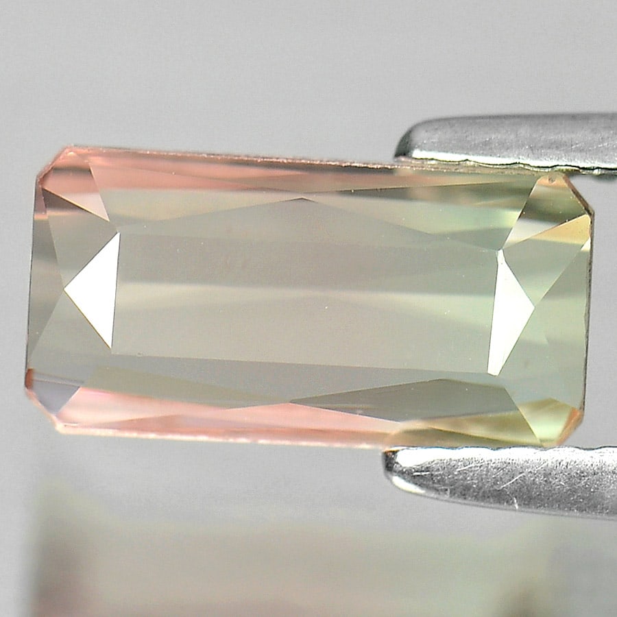 Natural Bi Color Tourmaline Gemstones 2.15 Ct. Octagon Shape 10.4 x 5.4 Mm.: Product ID: 807238272 Product Name: Natural Tourmaline Weight: 2.15 CT. Size: 10.4 x 5.4 x 3.7 MM. Shape: Octagon Color: Bi Color Clarity:VSI Luster: Good Gems Origin: Nigeria Treatment: Unheated Crys