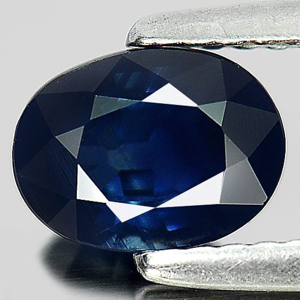 Natural Blue Sapphire Gemstones 1.19 Ct. Oval Shape 7 x 5.3 Mm.: Product ID: 806008141 Product Name: Natural Blue Sapphire Weight: 1.19 CT. Size: 7 x 5.3 x 3.5 MM. Shape: Oval Color: Blue Clarity:VS Luster: Good Gems Origin: Thailand Treatment: Heated Crystal Struc