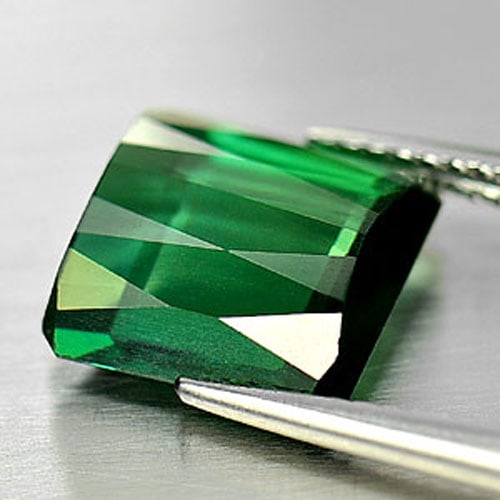 Natural Green Tourmaline Gemstones 3.80 Ct. Octagon Shape 9.7 x 9.5 Mm. - 3