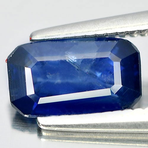 Natural Blue Sapphire Gemstones 1.04 Ct. Octagon Shape 7.8 x 4.6 Mm.: Product ID: 806008593 Product Name: Natural Blue Sapphire Weight: 1.04 CT. Size: 7.8 x 4.6 x 2.9 MM. Shape: Octagon Color: Blue Clarity:SI Luster: Good Gems Origin: Thailand Treatment: Heated Crystal 