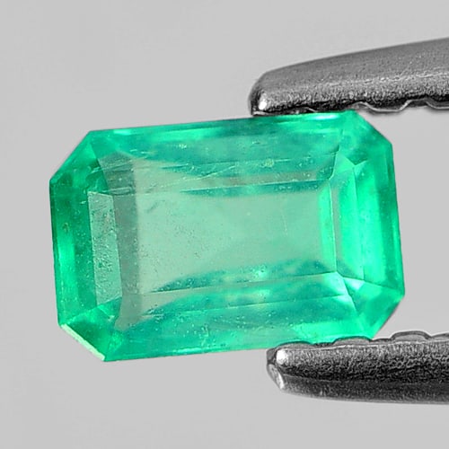 Natural Green Emerald Gemstones 0.29 Ct. Octagon Shape 5.1 x 3.4 Mm.: Product ID: 802403195 Product Name: Natural Emerald Weight: 0.29 CT. Size: 5.1 x 3.4 x 2.3 MM. Shape: Octagon Color: Green Clarity:SI Luster: Good Gems Origin: Columbia Treatment: Unheated Crystal Str