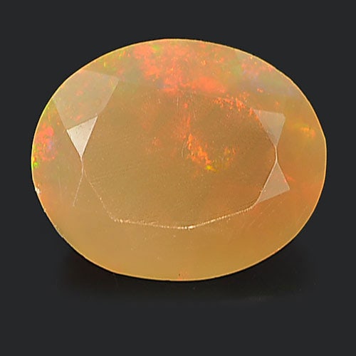 Natural Multi Color Play Of Colour Opal Gemstones 1.51 Ct. Oval Shape 10 x 8.2 Mm.: Product ID: 818725078 Product Name: Natural Opal Weight: 1.51 CT. Size: 10 x 8.2 x 5 MM. Shape: Oval Color: Multi-Color Clarity:Semi - Transparent Luster: Iridescent Gems Origin: Ethiopia Treatment: U