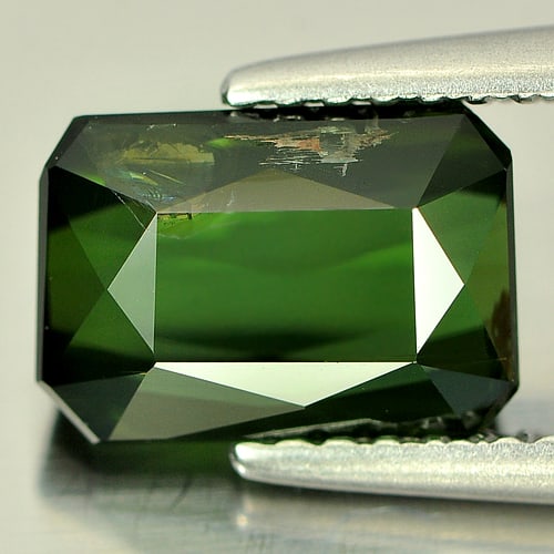 Natural Green Tourmaline Gemstones 2.50 Ct. Octagon Shape 8.7 x 6.1 Mm.: Product ID: 807222401 Product Name: Natural Tourmaline Weight: 2.50 CT. Size: 8.7 x 6.1 x 4.8 MM. Shape: Octagon Color: Green Clarity:VSI Luster: Good Gems Origin: Nigeria Treatment: Unheated Crystal 