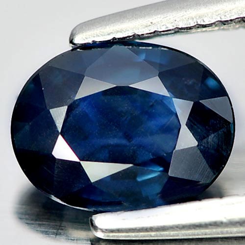 Natural Blue Sapphire Gemstones 0.79 Ct. Oval Shape 6.4 x 5 Mm. (1 of 3)