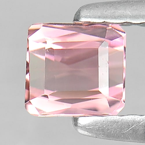 Natural Orangish Pink Tourmaline Gemstones 0.51 Ct. Octagon Shape 4.2 x 4 Mm.: Product ID: 807233222 Product Name: Natural Tourmaline Weight: 0.51 CT. Size: 4.2 x 4 x 3 MM. Shape: Octagon Color: Orangish Pink Clarity:VVS Luster: Good Gems Origin: Nigeria Treatment: Unheated Crys