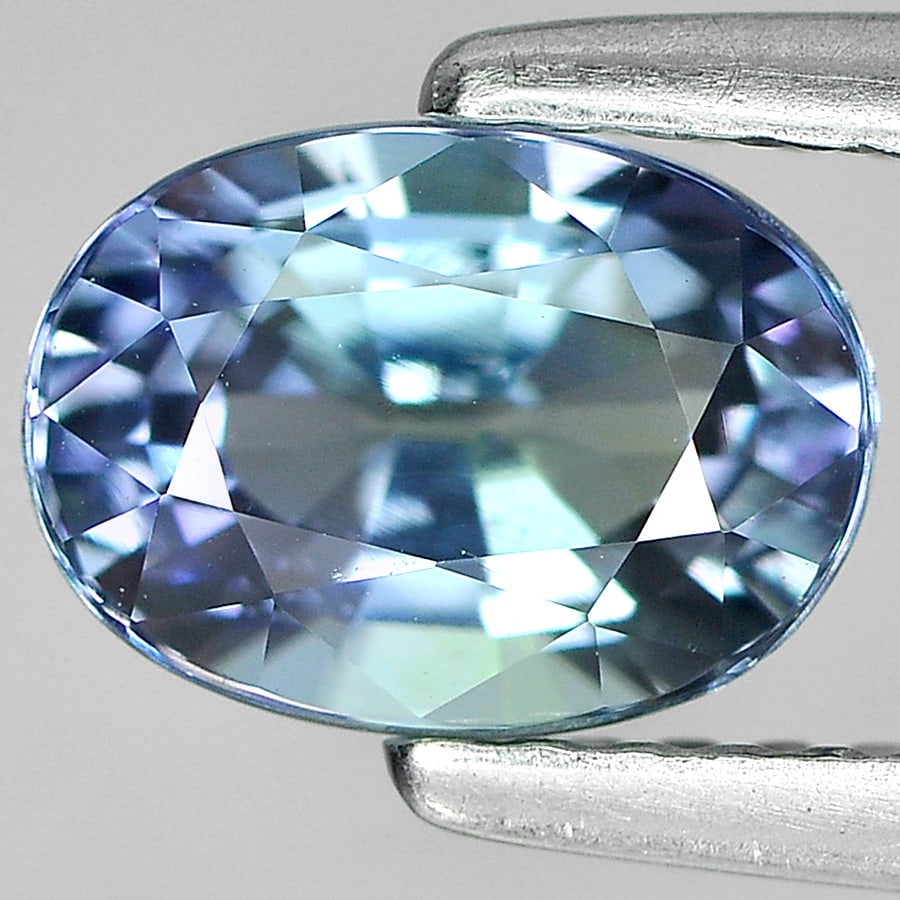 Natural Violet BlueTanzanite Gemstones 1.59 Ct. Clean Oval Shape 7.6 x 5.5 Mm.: Product ID: 807002454 Product Name: Natural Tanzanite Weight: 1.59 CT. Size: 7.6 x 5.5 x 4.8 MM. Shape: Oval Color: Violet Blue Clarity:IF Luster: Good Gems Origin: Tanzania Treatment: Heated Crystal 