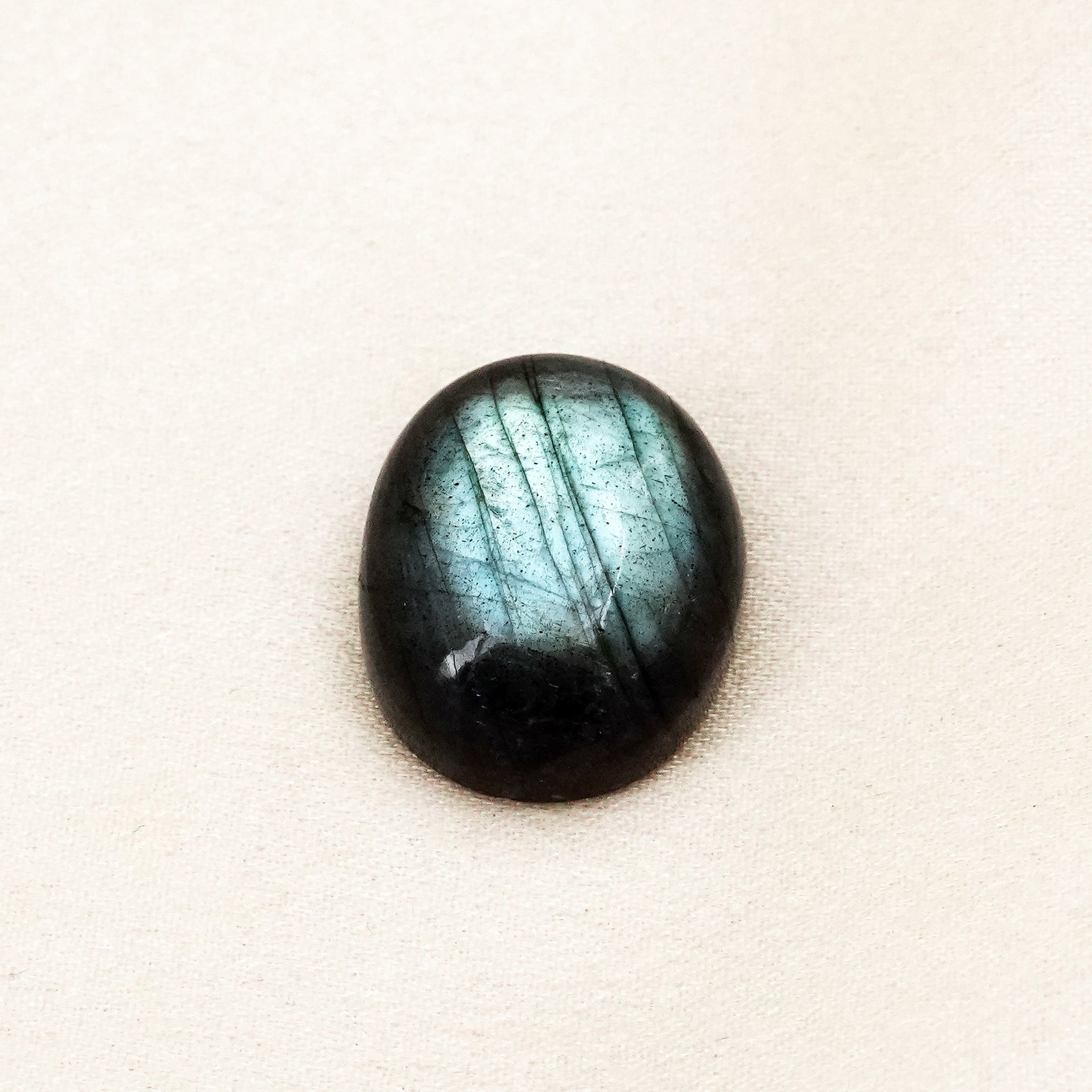 Natural Labradorite Stone 22X18 MM (1 of 3)