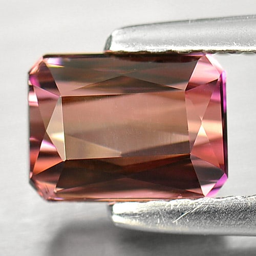 Natural Orangish Pink Tourmaline Gemstones 1.30 Ct. Octagon Shape 6.7 x 5 Mm.: Product ID: 807242659 Product Name: Natural Tourmaline Weight: 1.30 CT. Size: 6.7 x 5 x 4 MM. Shape: Octagon Color: Orangish Pink Clarity:VSI Luster: Good Gems Origin: Nigeria Treatment: Unheated Crys