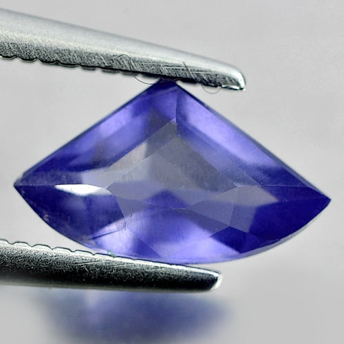 Natural Violet Blue Iolite Gemstones 0.69 Ct. Fancy Shape 9.3 x 5.4 Mm. (1 of 3)