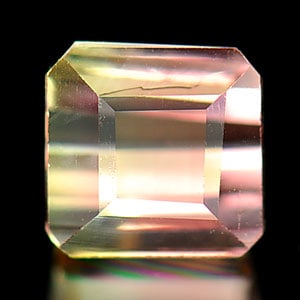 Natural Bi Color Tourmaline Gemstones 0.98 Ct. Octagon Shape 4.9 Mm.: Product ID: 807234127 Product Name: Natural Tourmaline Weight: 0.98 CT. Size: 4.9 x 4.9 x 4.4 MM. Shape: Octagon Color: Bi Color Clarity:VVS Luster: Good Gems Origin: Nigeria Treatment: Unheated Cryst