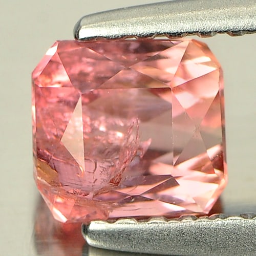 Natural Purplish Pink Tourmaline Gemstones 0.97 Ct. Octagon Shape 5.4 x 5.1 Mm.: Product ID: 807232878 Product Name: Natural Tourmaline Weight: 0.97 CT. Size: 5.4 x 5.1 x 3.9 MM. Shape: Octagon Color: Purplish Pink Clarity:SI Luster: Good Gems Origin: Nigeria Treatment: Unheated C