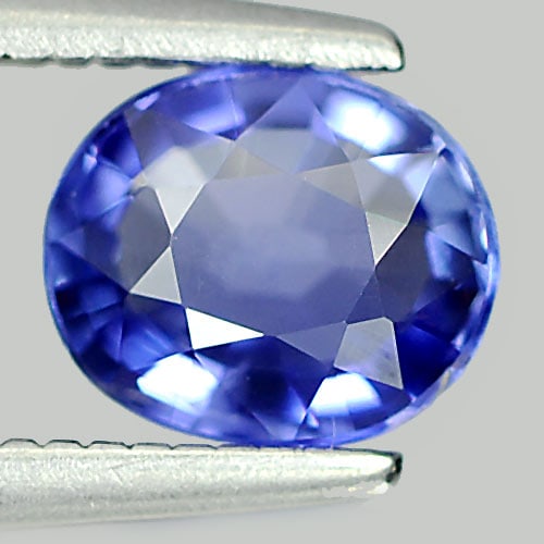 Natural Blue Sapphire Gemstones 1.00 Ct. Oval Shape 6.4 x 5.4 Mm. (1 of 3)