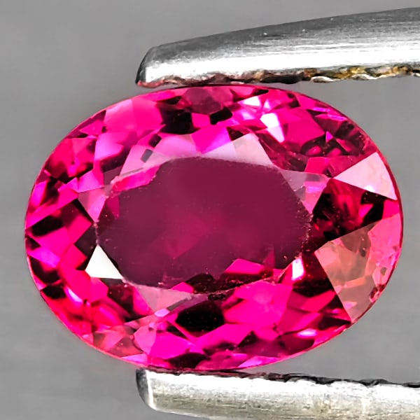Natural Pink Tourmaline Gemstones 0.95 Ct. Oval Shape 7.3 x 5.6 Mm: Product ID: 807251505 Product Name: Natural Tourmaline Weight: 0.95 CT. Size: 7.3 x 5.6 x 3.8 MM. Shape: Oval Color: Pink Clarity:SI1 Luster: Good Gems Origin: Nigeria Treatment: Unheated Crystal Stru