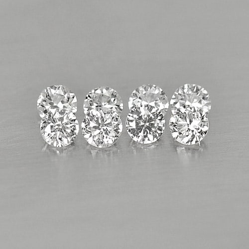 Natural White Diamond 0.19 Ct. 8 Pcs. Round Brilliant Cut 1.8 Mm.: Product ID: 802102807 Product Name: Natural Natural Diamond Weight: 0.19 CT. Size: 1.8 x 1.8 x 1.1 MM. Shape: Round Brilliant Cut Color: D Clarity:VSI Luster: Scintillating Gems Origin: Belgium Treatm
