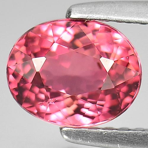 Natural Pink Tourmaline Gemstones 1.42 Ct. Oval Shape 7.5 x 6 Mm.: Product ID: 807231280 Product Name: Natural Tourmaline Weight: 1.42 CT. Size: 7.5 x 6 x 4.6 MM. Shape: Oval Color: Pink Clarity:VVS Luster: Very Good Gems Origin: Nigeria Treatment: Unheated Crystal S