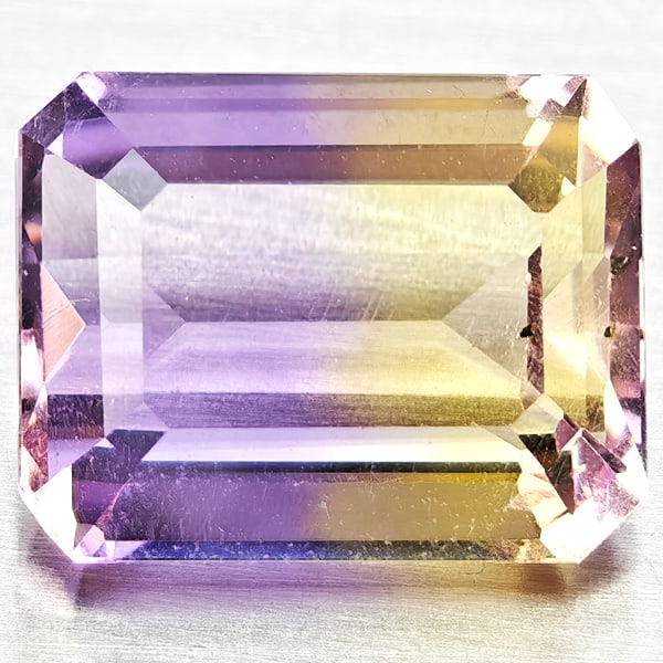 Natural Bi Color Ametrine Gemstones 2.59 Ct. Octagon Shape 9.2 x 7.2 Mm. (1 of 3)