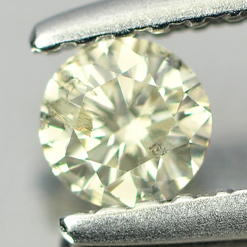 Natural Loose Diamond 0.22 Ct. Round Brilliant Cut 4 Mm. (1 of 3)