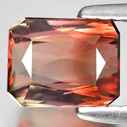 Natural Bi Color Tourmaline Gemstones 1.60 Ct. Octagon Shape 7.2 x 5.7 Mm.: Product ID: 807213788 Product Name: Natural Tourmaline Weight: 1.60 CT. Size: 7.2 x 5.7 x 4.2 MM. Shape: Octagon Color: Bi Color Clarity:VVS Luster: Good Gems Origin: Nigeria Treatment: Unheated Cryst