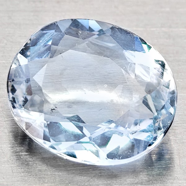 Natural Baby Blue Aquamarine Gemstones 1.09 Ct. Oval Shape 7.7 x 6.5 Mm.: Product ID: 800812264 Product Name: Natural Gemstones Weight: 1.09 CT. Size: 7.7 x 6.5 x 3.3 MM. Shape: Oval Shape Color: Baby Blue Clarity:VSI Luster: Good Gems Origin: Brazil Treatment: Unheated Cry