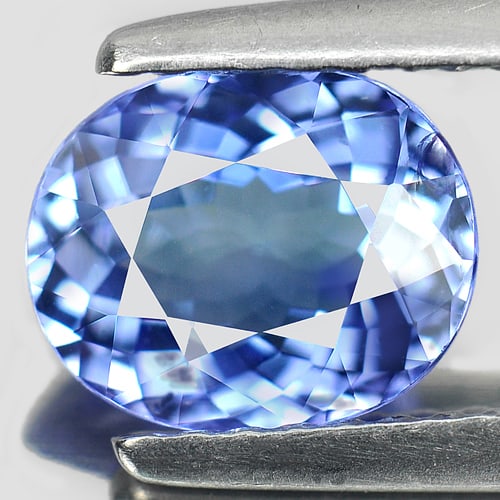 Natural Violetish Blue Tanzanite Gemstones 1.26 Ct. Oval Shape 7.64 x 6.27 Mm.: Product ID: 807005444 Product Name: Natural Tanzanite Weight: 1.26 CT. Size: 7.64 x 6.27 x 3.59 MM. Shape: Oval Color: Purple Clarity:VSI Luster: Very Good Gems Origin: Tanzania Treatment: Heated Crys