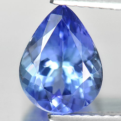 Natural Blue Tanzanite Gemstones 1.68 Ct. Pear Shape 9.2 x 7 Mm. (1 of 3)