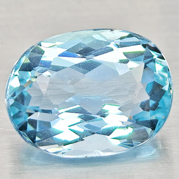 Natural Light Blue Aquamarine Gemstones 1.81 Ct. Oval Shape 8.7 x 6.6 Mm.: Product ID: 800812329 Product Name: Natural Aquamarine Weight: 1.81 CT. Size: 8.7 x 6.6 x 5 MM. Shape: Oval Color: Light Blue Clarity:VSI - SI1 Luster: Good Gems Origin: Brazil Treatment: Unheated Cry