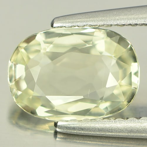Natural Light Yellow Tourmaline Gemstones 1.26 Ct. Oval Shape 8.6 x 6 Mm.: Product ID: 807242560 Product Name: Natural Tourmaline Weight: 1.26 CT. Size: 8.6 x 6 x 3.2 MM. Shape: Oval Color: Light Yellow Clarity:VVS Luster: Good Gems Origin: Nigeria Treatment: Unheated Crysta