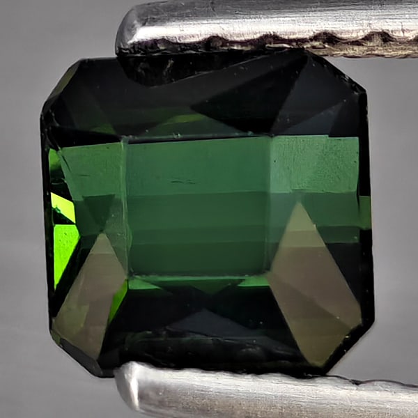 Natural Green Tourmaline Gemstones 0.85 Ct. Octagon Shape 5.2 x 5.2 Mm. (1 of 3)