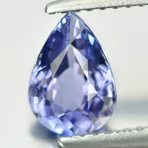 Natural Violetish Blue Tanzanite Gemstones 1.25 Ct. Pear Shpae 8.31 x 5.81 Mm.: Product ID: 807005832 Product Name: Natural Tanzanite Weight: 1.25 CT. Size: 8.31 x 5.81 x 4.01 MM. Shape: Pear Color: Blue Clarity:VVS Luster: Good Gems Origin: Tanzania Treatment: Heated Crystal Str
