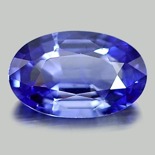 Natural Blue Ceylon Sapphire Gemstones 0.98 Ct. Oval Shape 7.8 x 5 Mm. (1 of 3)