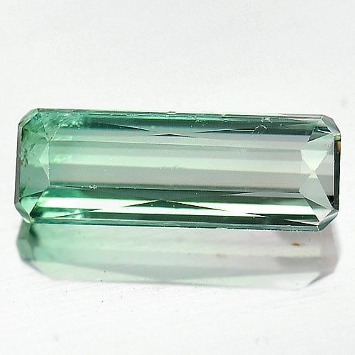 Natural Bi Color Tourmaline Gemstones 1.51 Ct. Octagon Shape 11.7 x 3.8 Mm. (1 of 3)