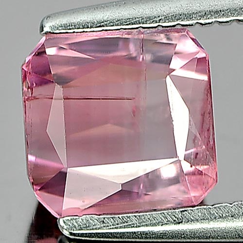 Natural Pink Tourmaline Gemstones 1.26 Ct. Octagon Shape 6.1 x 5.9 Mm.: Product ID: 807244148 Product Name: Natural Tourmaline Weight: 1.26 CT. Size: 6.1 x 5.9 x 3.8 MM. Shape: Octagon Color: Pink Clarity:SI1 Luster: Good Gems Origin: Nigeria Treatment: Unheated Crystal S