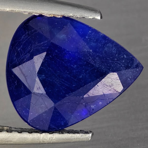 Natural Blue Sapphire Gemstones 5.26 Ct. Pear Shape 11.4 x 9.7 Mm.: Product ID: 806012514 Product Name: Natural Blue Sapphire Weight: 5.26 CT. Size: 11.4 x 9.7 x 6.3 MM. Shape: Pear Shape Color: Blue Clarity:SI1 Luster: Good Gems Origin: Madagascar Treatment: Heated (