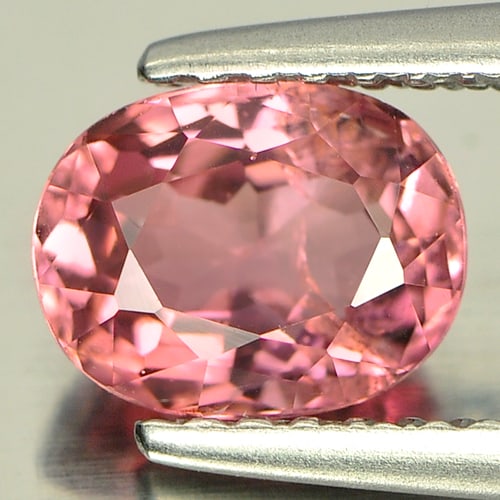 Natural Orangish Pink Tourmaline Gemstones 1.09 Ct. Oval Shape 7 x 5.5 Mm.: Product ID: 807236769 Product Name: Natural Tourmaline Weight: 1.09 CT. Size: 7 x 5.5 x 4 MM. Shape: Oval Color: Orangish Pink Clarity:SI Luster: Good Gems Origin: Nigeria Treatment: Unheated Crystal 