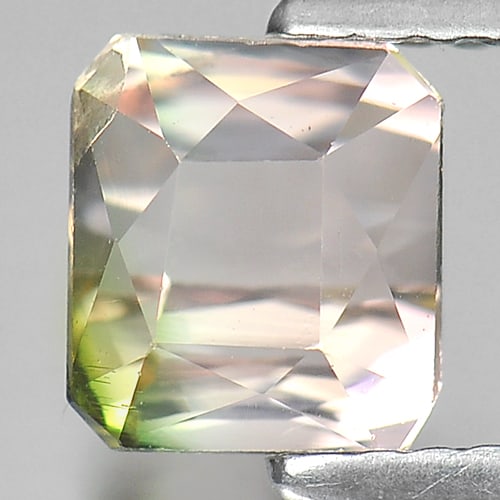 Natural Bi Color Tourmaline Gemstones 1.79 Ct. Octagon Shape 6.4 x 5.7 Mm.: Product ID: 807238280 Product Name: Natural Tourmaline Weight: 1.79 CT. Size: 6.4 x 5.7 x 5.3 MM. Shape: Octagon Color: Bi Color Clarity:SI Luster: Good Gems Origin: Nigeria Treatment: Unheated Crysta