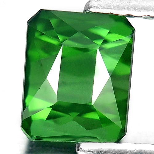 Natural Green Tourmaline Gemstones 1.33 Ct. Octagon Shape 6.4 x 5.2 Mm.: Product ID: 807250134 Product Name: Natural Tourmaline Weight: 1.33 CT. Size: 6.4 x 5.2 x 4.5 MM. Shape: Octagon Color: Green Clarity:VSI Luster: Good Gems Origin: Nigeria Treatment: Unheated Crystal 