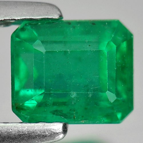 Natural Green Emerald Gemstone 1.03 Ct. Octagon Shape 5.86 x 4.95 Mm. (1 of 4)