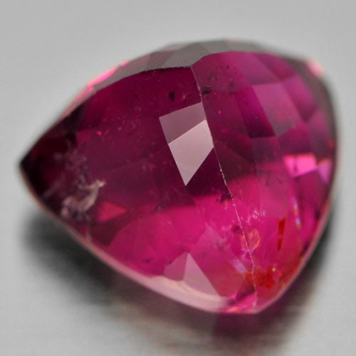Natural Pink Tourmaline Gemstones 6.89 Ct. Trilliant Shape 10.9 x 12 Mm. - 3