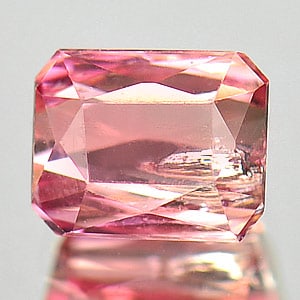 Natural Pink Tourmaline Gemstones 1.04 Ct. Octagon Shape 5.9 x 4.8 Mm.: Product ID: 807230081 Product Name: Natural Tourmaline Weight: 1.04 CT. Size: 5.9 x 4.8 x 3.7 MM. Shape: Octagon Color: Pink Clarity:SI Luster: Good Gems Origin: Nigeria Treatment: Unheated Crystal St