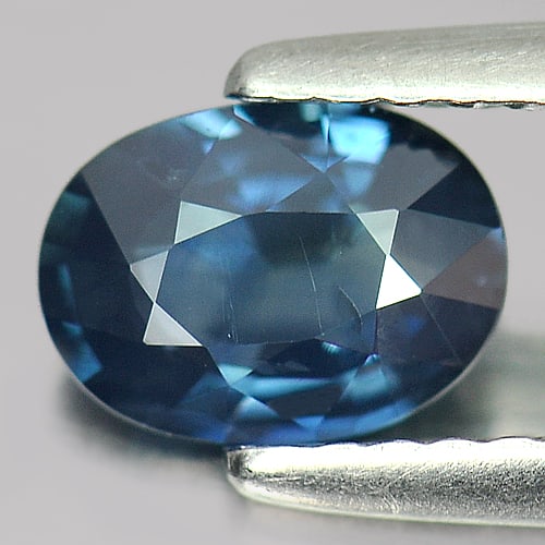 Natural Blue Sapphire Gemstones 0.94 Ct. Oval Shape 6.90 x 5.05 Mm. (1 of 4)
