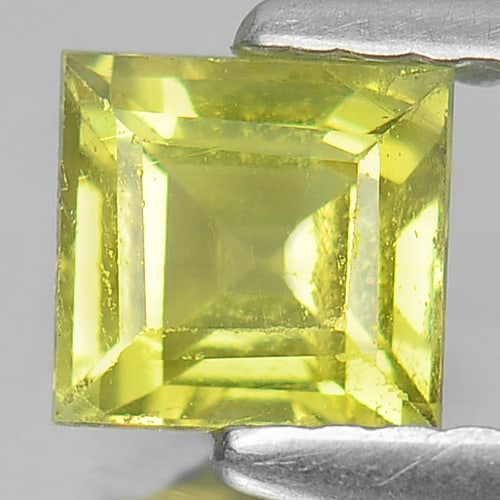 Natural Green Tourmaline Gemstones 0.82 Ct. Square Shape: Product ID: 807224622 Product Name: Natural Tourmaline Weight: 0.82 CT. Size: 5 x 4.8 x 3.4 MM. Shape: Square Color: Lime Green Clarity:SI Luster: Good Gems Origin: Mozambique , Africa Treatment: Unhe