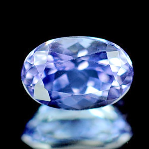 Natural Blue Tanzanite Gemstones 0.61 Ct. Oval Shape 6.2 x 4.2 Mm.: Product ID: 807006956 Product Name: Natural Tanzanite Weight: 0.61 CT. Size: 6.2 x 4.2 x 3.4 MM. Shape: Oval Color: Violetish Blue Clarity:VVS Luster: Good Gems Origin: Tanzania Treatment: Heated Crys