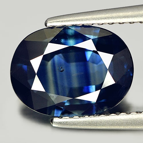 Natural Blue Sapphire Gemstones 2.80 Ct. Oval Shape 10.11 x 7.60 Mm. (1 of 4)
